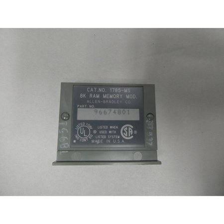 Allen Bradley 8K Ram Memory Module 1785-MS